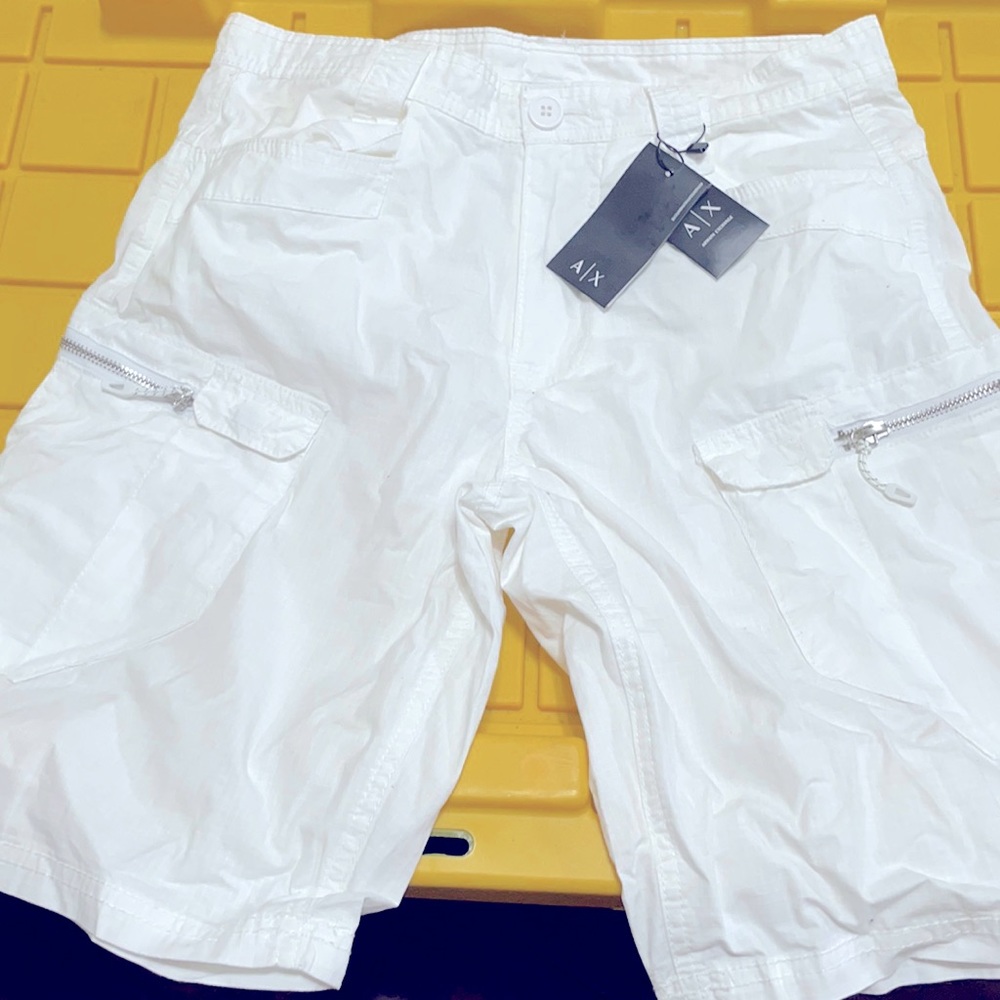 Armani Exchange White Men shorts